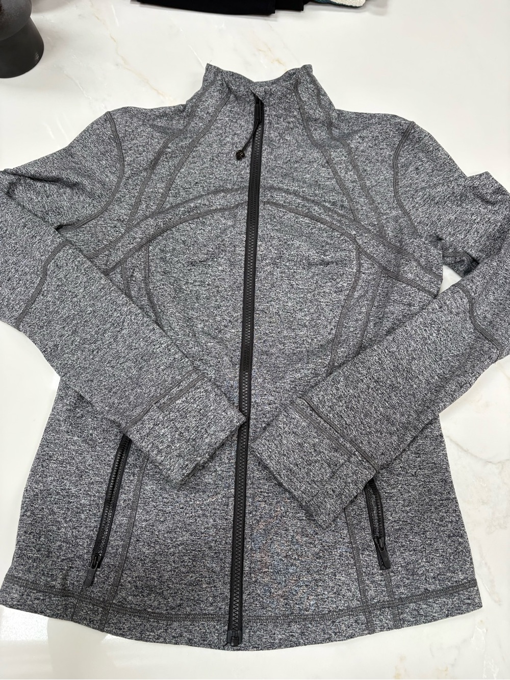 lululemon athletica Gray Heather define Full-Zip Jacket